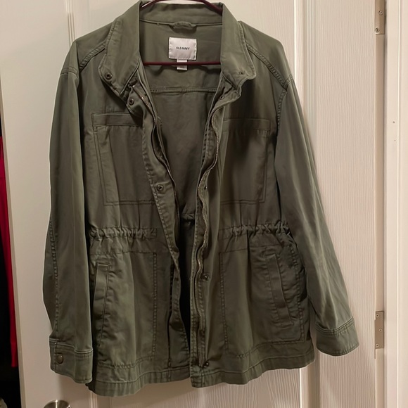 Old Navy Jackets & Blazers - Old Navy Green Utility Jacket M